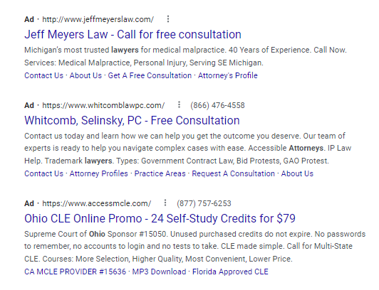 google ads for lawyers - Rozefs Marketing 