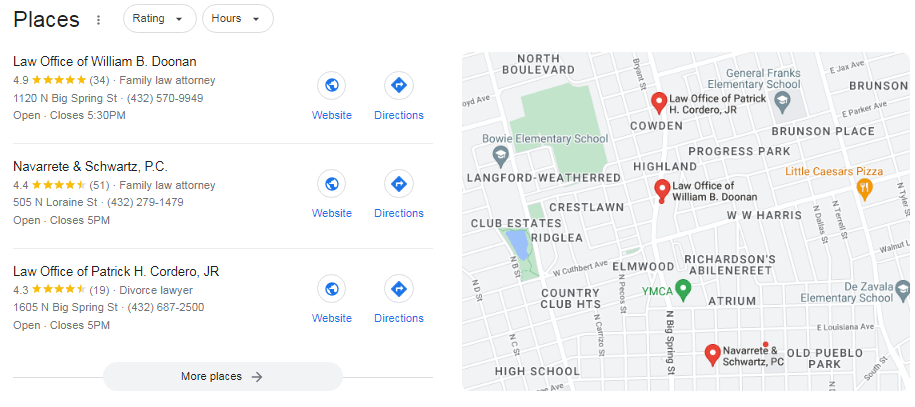 Midland SEO Services - Google Maps optimization - Rozefsmarketing.com