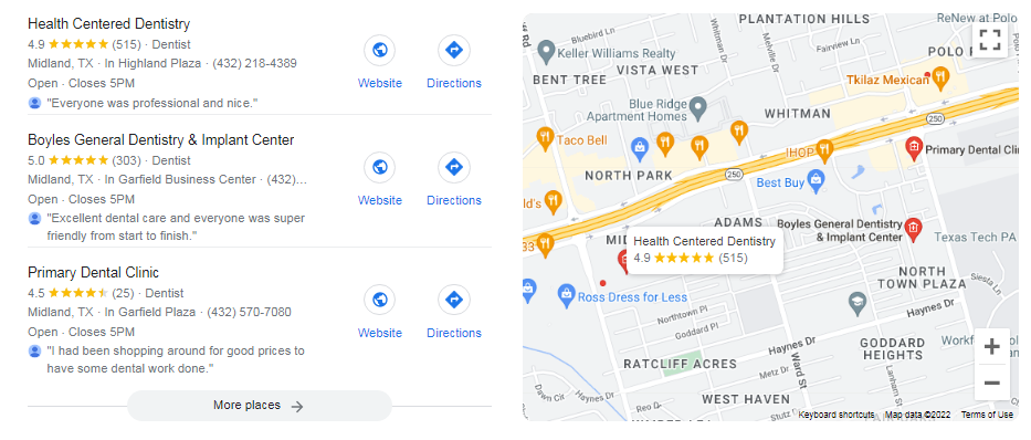 Midland SEO Services - Google Maps optimization - Rozefsmarketing.com